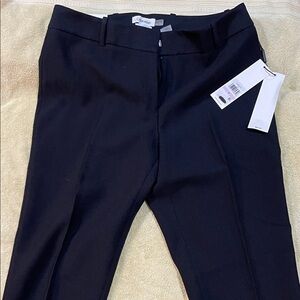Calvin Klein Women's Dark Navy Straight Leg Pants